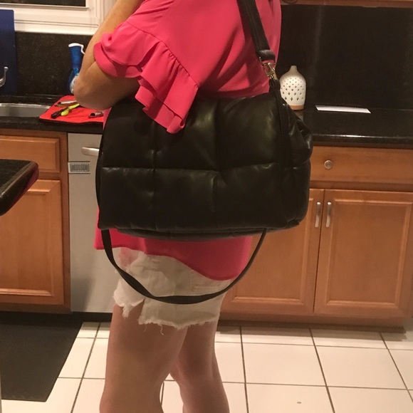 Stand Studio Wanda Handbag with removable straps and magnetic snap flap closure. - Picture 13 of 14